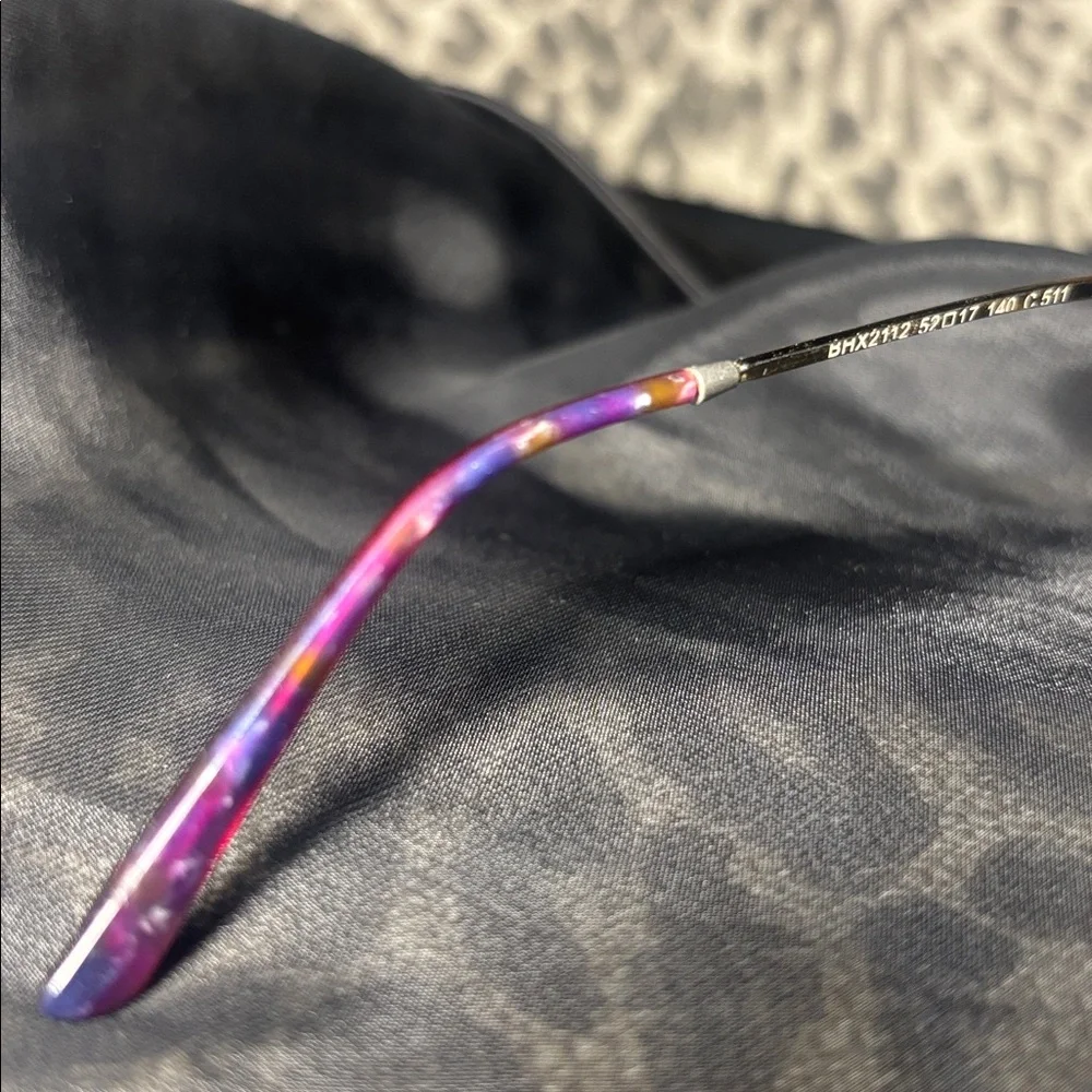 Dior eyeglass *frames only* purple color shift metal designer vintage frames